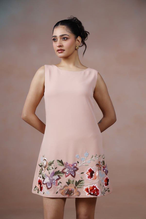 Blush Veil Dress