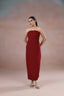 Maroon Muse Dress