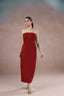 Maroon Muse Dress