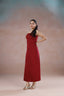 Maroon Muse Dress