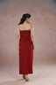 Maroon Muse Dress