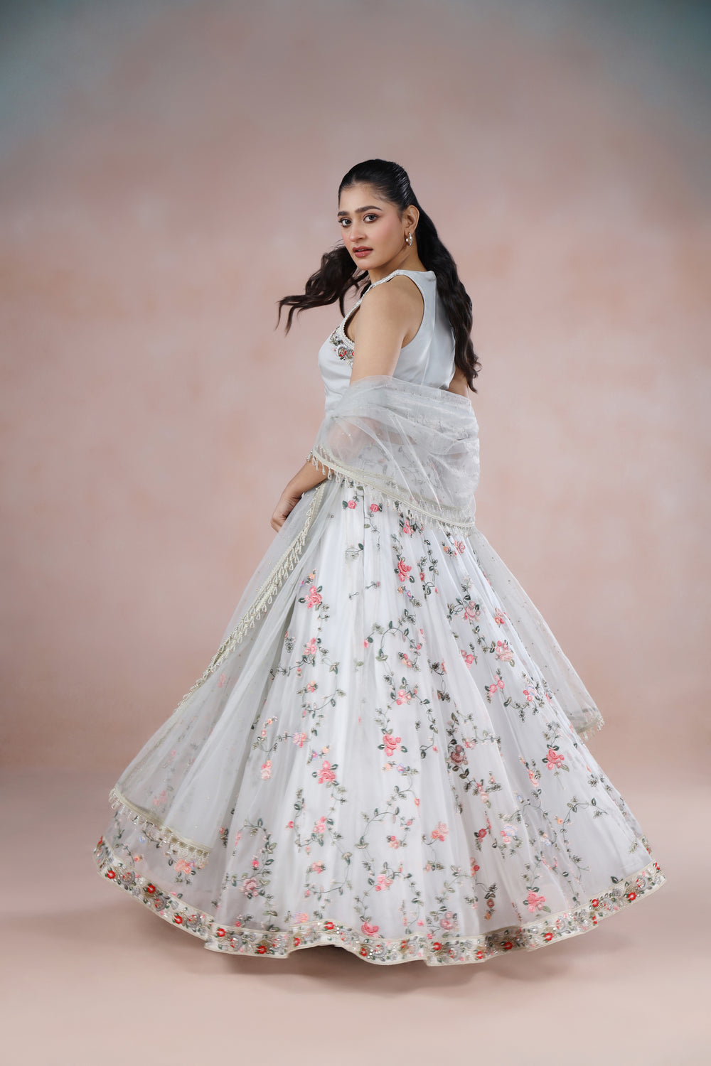 Moonstone Muse Lehenga