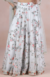 Moonstone Muse Lehenga