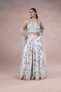 Moonstone Muse Lehenga