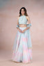 Crown Sapphire Lehenga