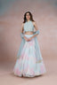 Crown Sapphire Lehenga