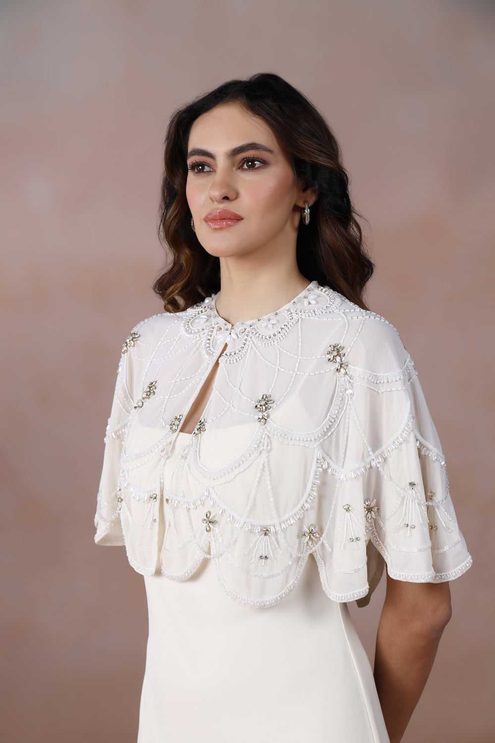 Ivory Veil Dress