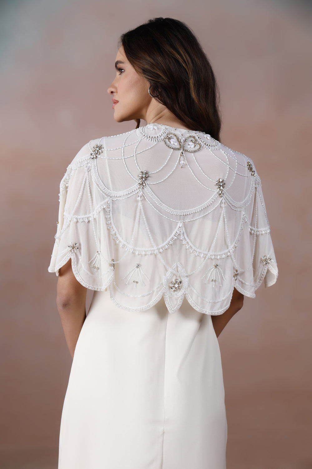 Ivory Veil Dress