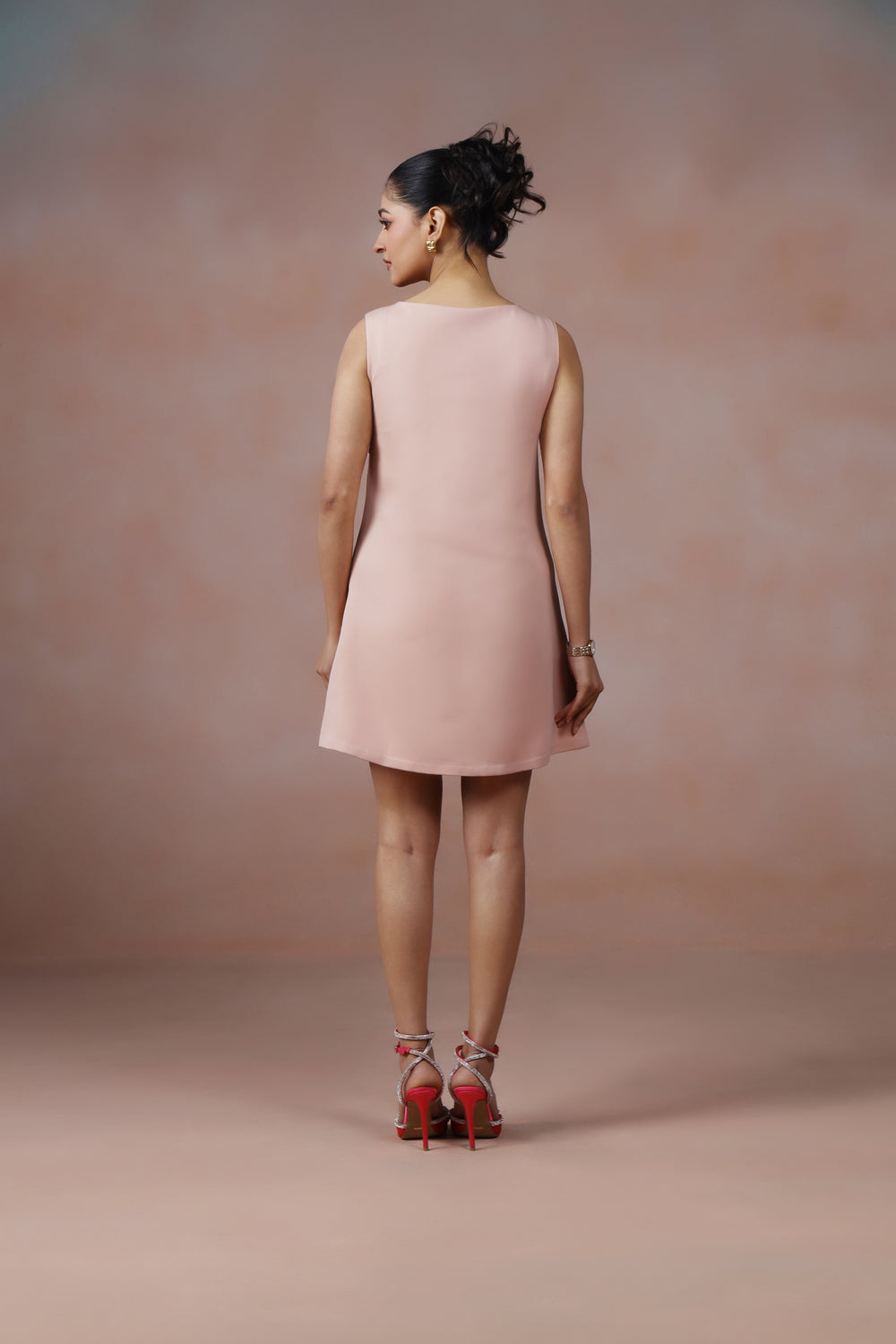 Blush Veil Dress