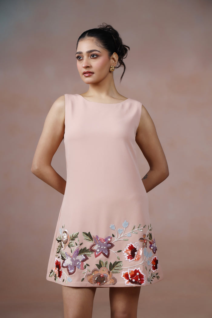 Blush Veil Dress