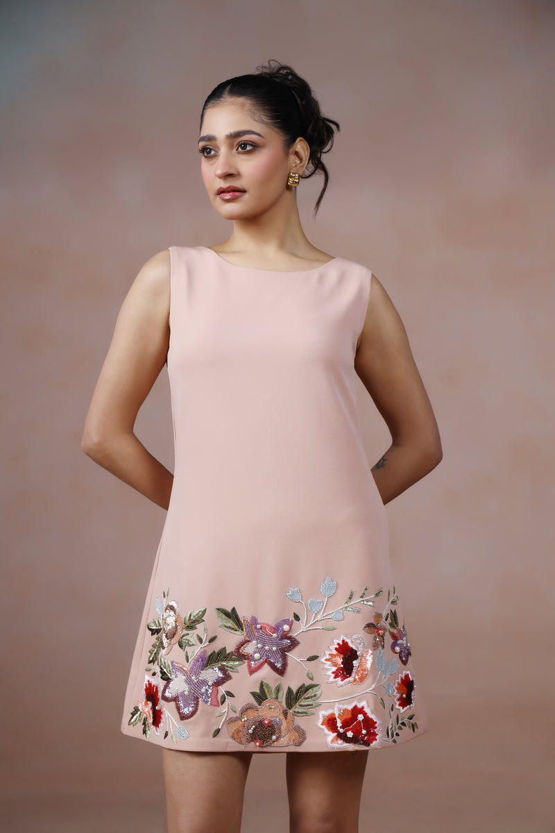 Blush Veil Dress