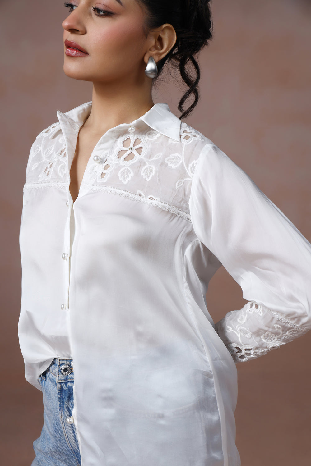 Tailored Ivory Shirt