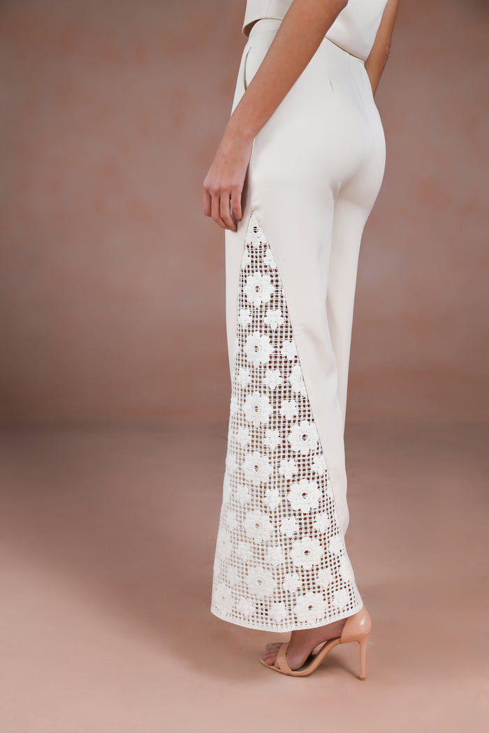 Mesh Blossom Pants