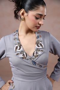 Gilded Grey Jumpsuit