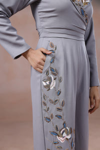 Gilded Grey Jumpsuit