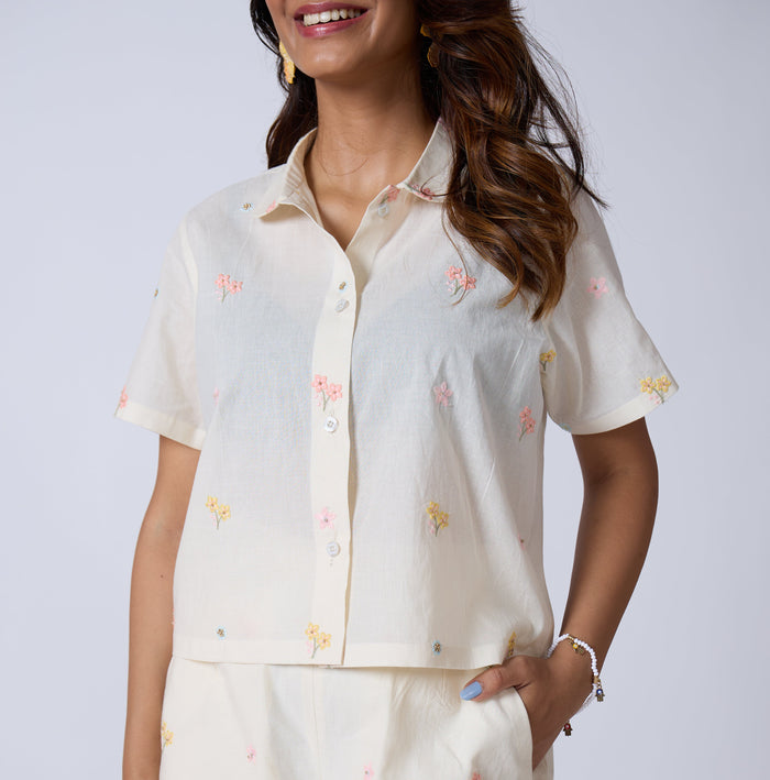 Linen Meadow - Blouse