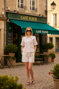 Ivory Bloom - Shorts