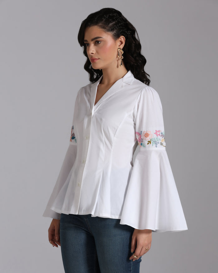 Snowdrop Bloom shirt